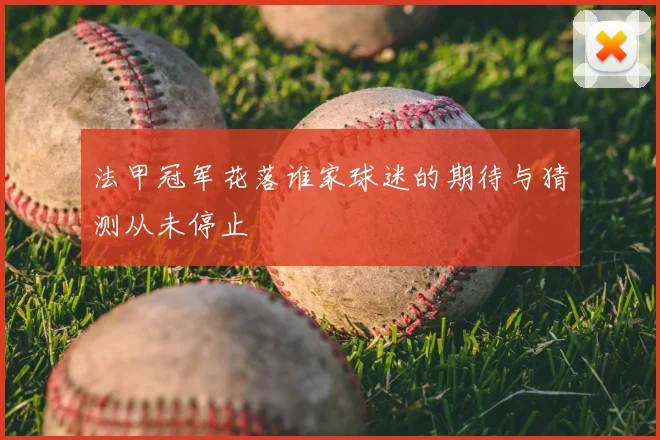 法甲冠军花落谁家球迷的期待与猜测从未停止