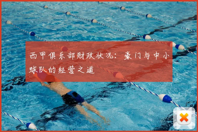 西甲俱乐部财政状况:豪门与中小球队的经营之道